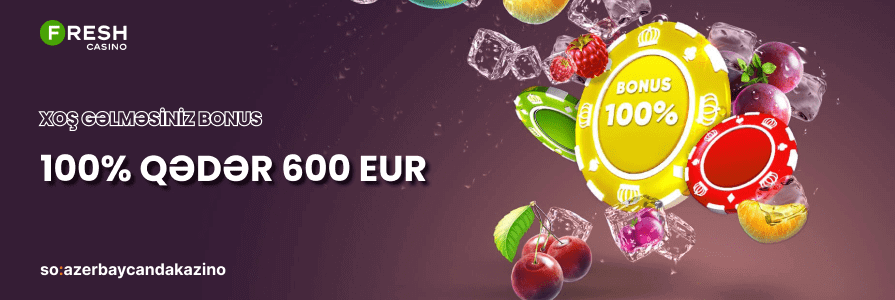 Fresh casino Welcome Bonus