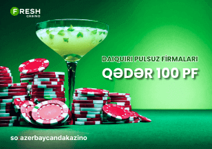 Fresh Casino-dan 100 Pulsuz Fırlatma