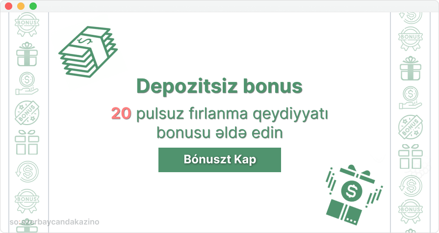 GoodWin Depozitsiz bonus